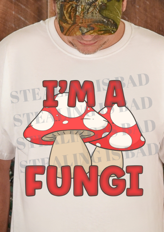 Fungi Guy Sublimation Transfer