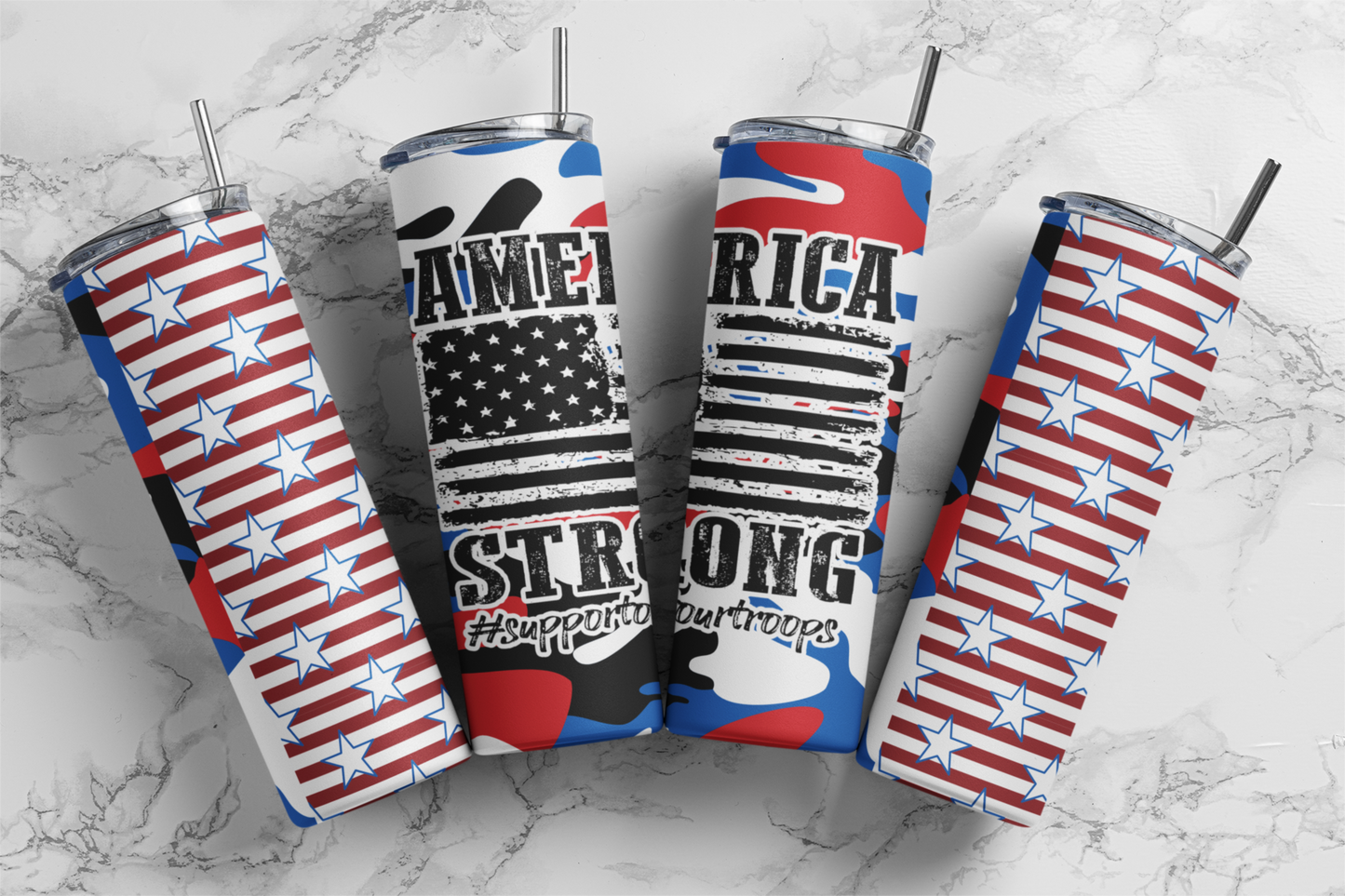 America Strong Tumblers