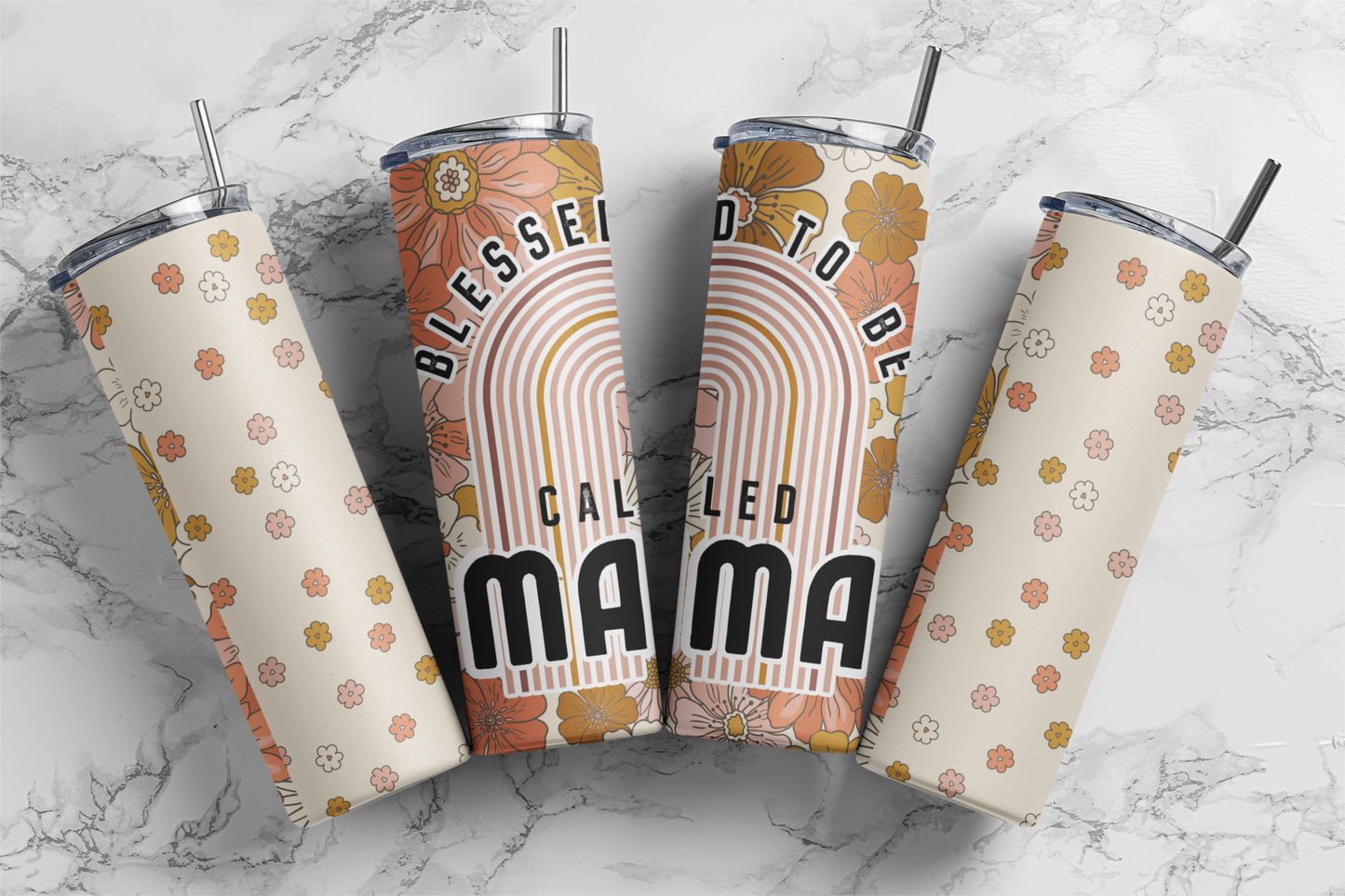 Blessed to be Called Mama Tumbler