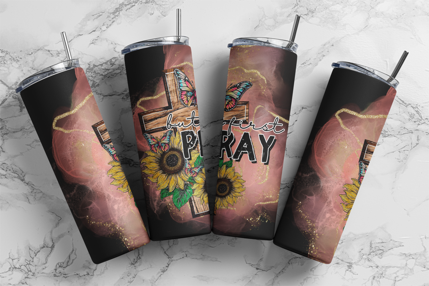 But First Pray Tumbler
