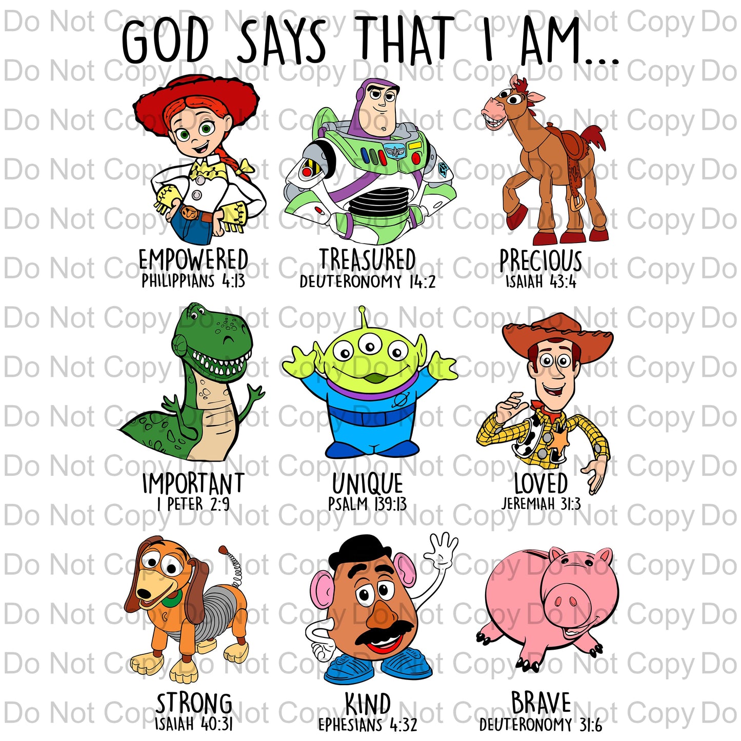 God Says TS Sublimation Transfer