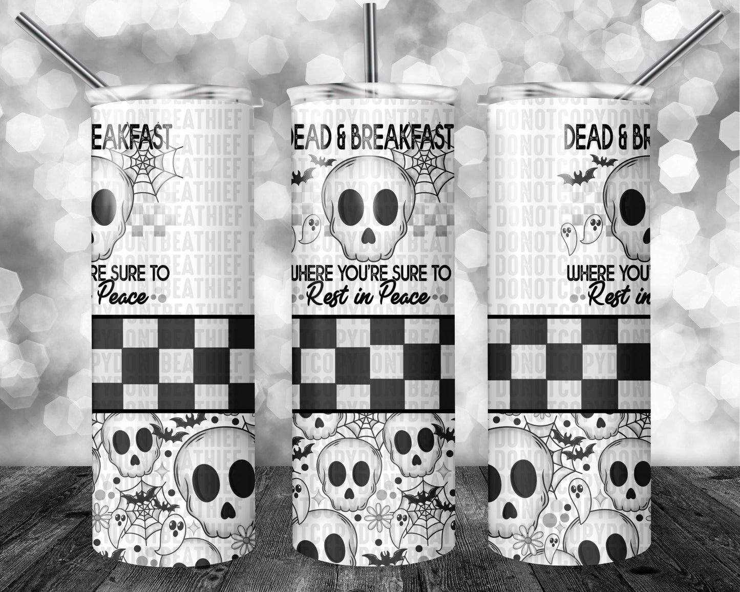 Dead & Breakfast Tumbler