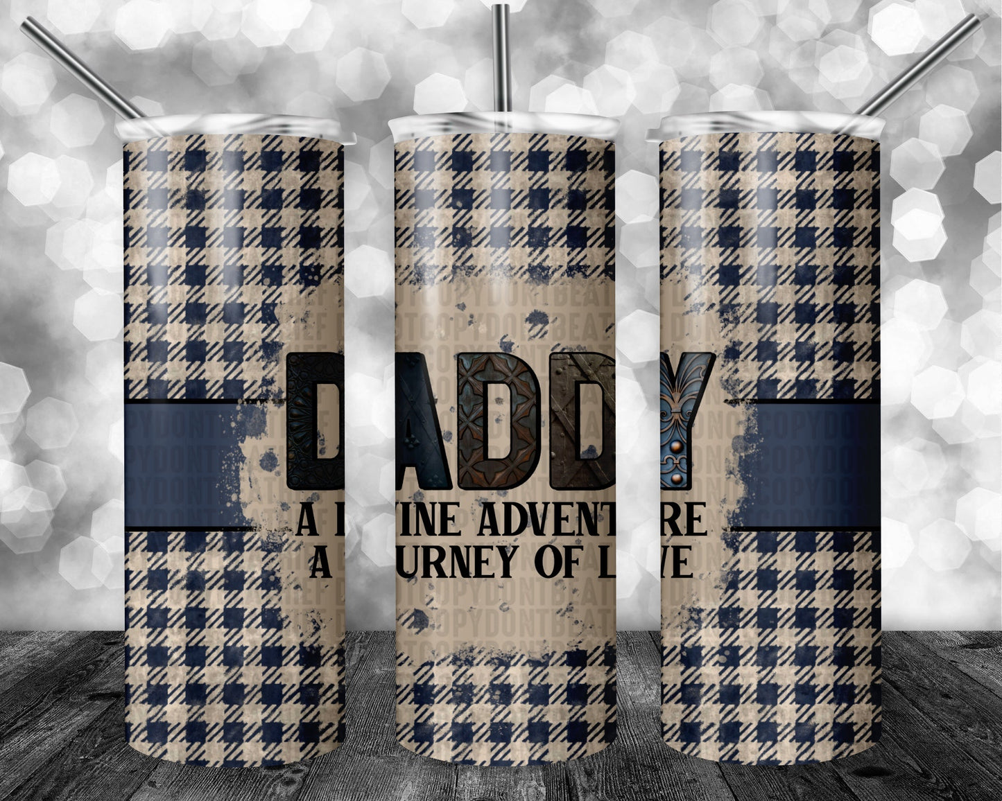 Dad or Daddy A Divine Journey Tumbler