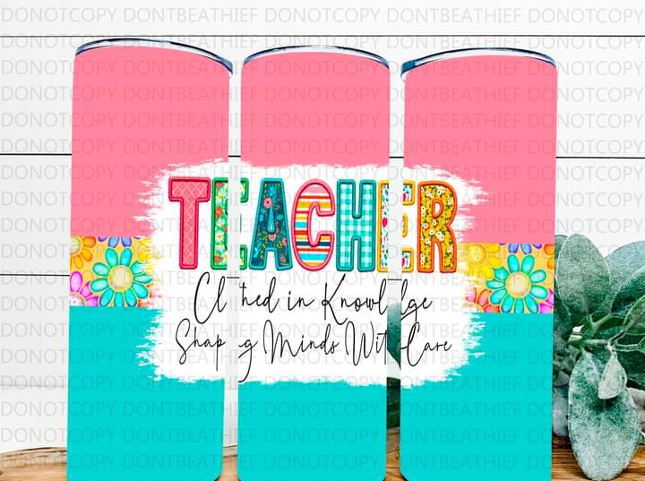 Nurse or Teacher Clothed In Tumbler