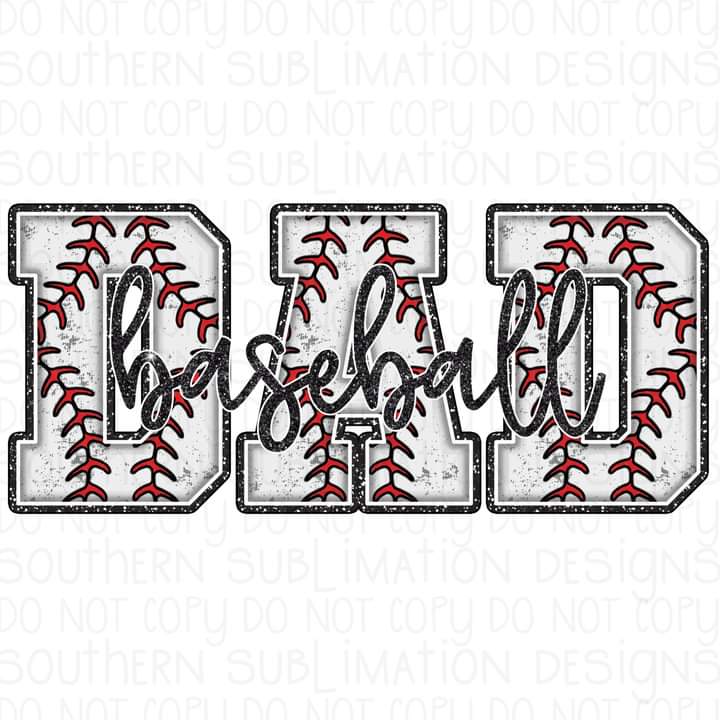 Baseball Mom Sublimation Transfer