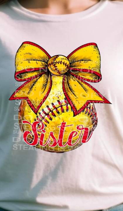 Baseball or Softball Sister Tee