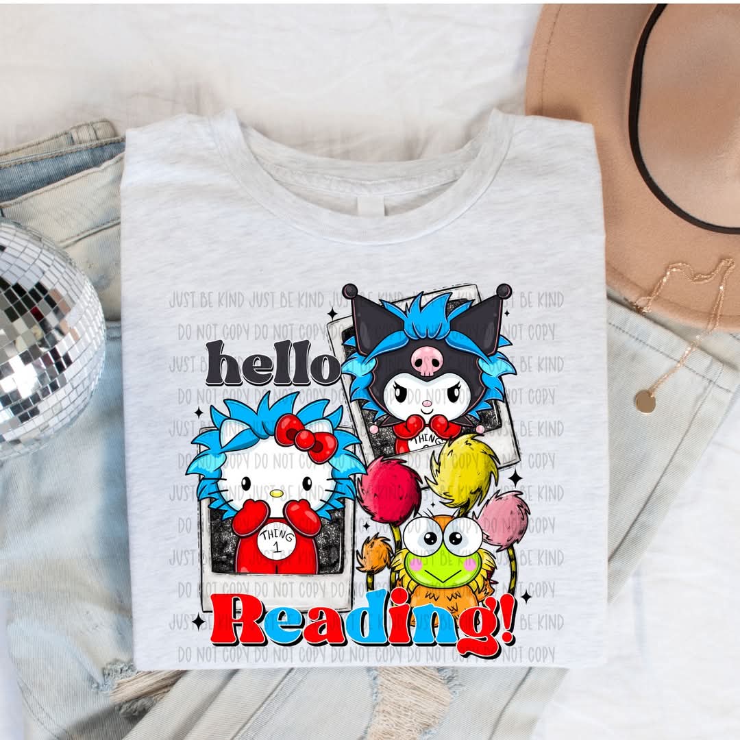 Hello Reading Tee