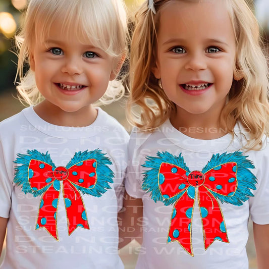 Reading Bow 1 and Bow 2 Tee