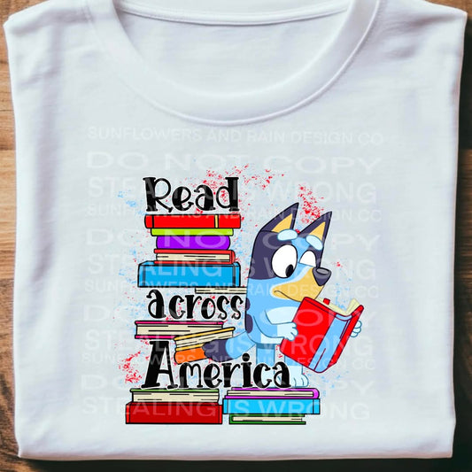 Read Across Books Tee