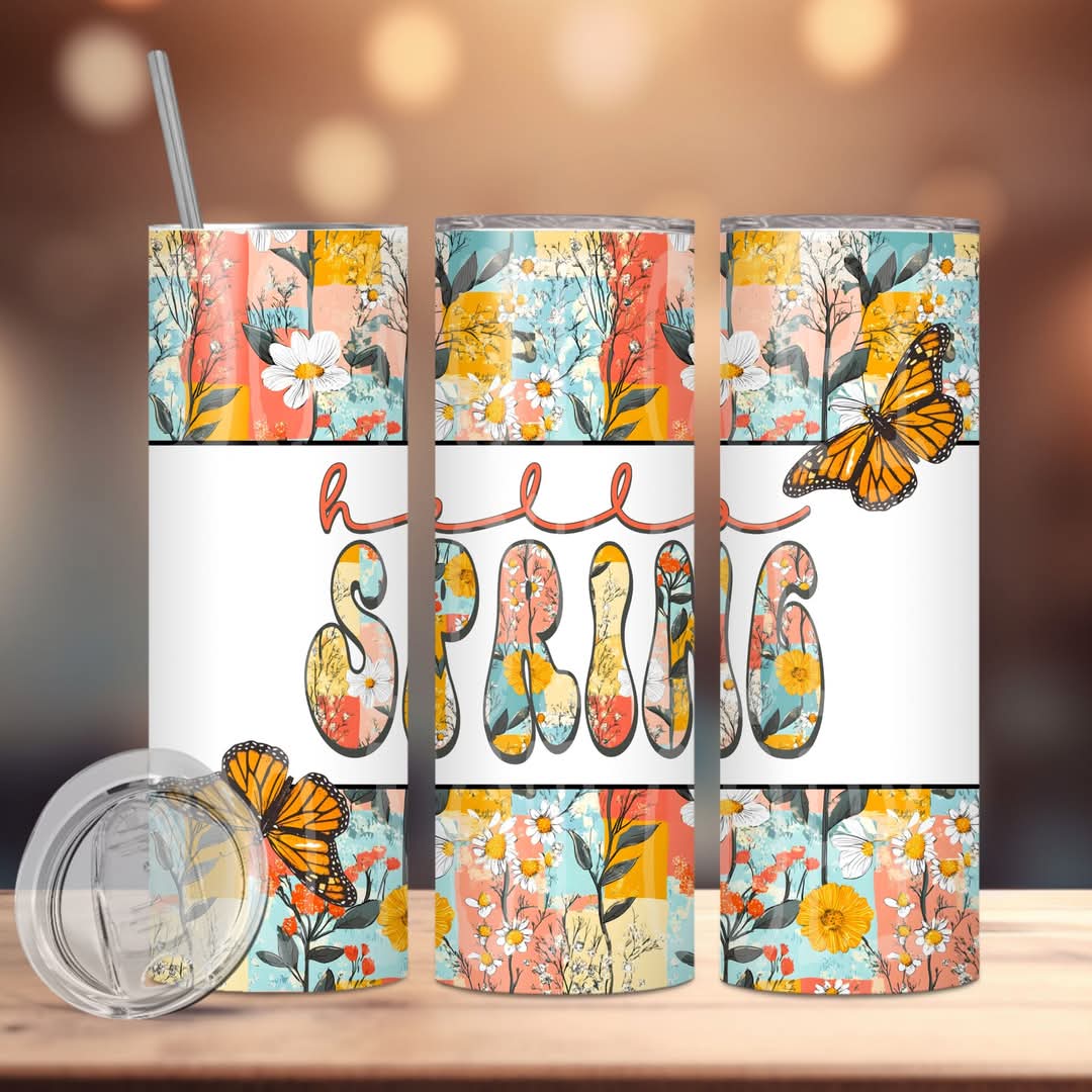 Hello Spring Tumbler