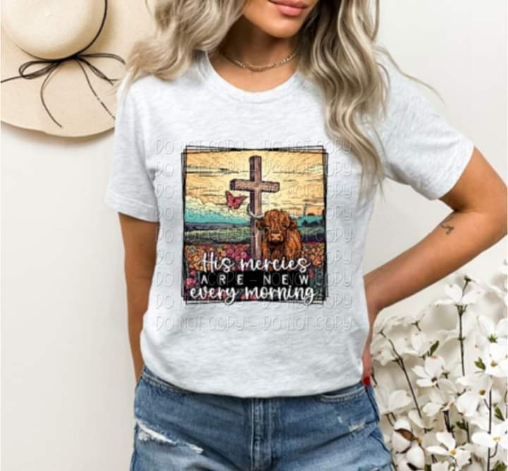 His Mercies Sublimation Transfer