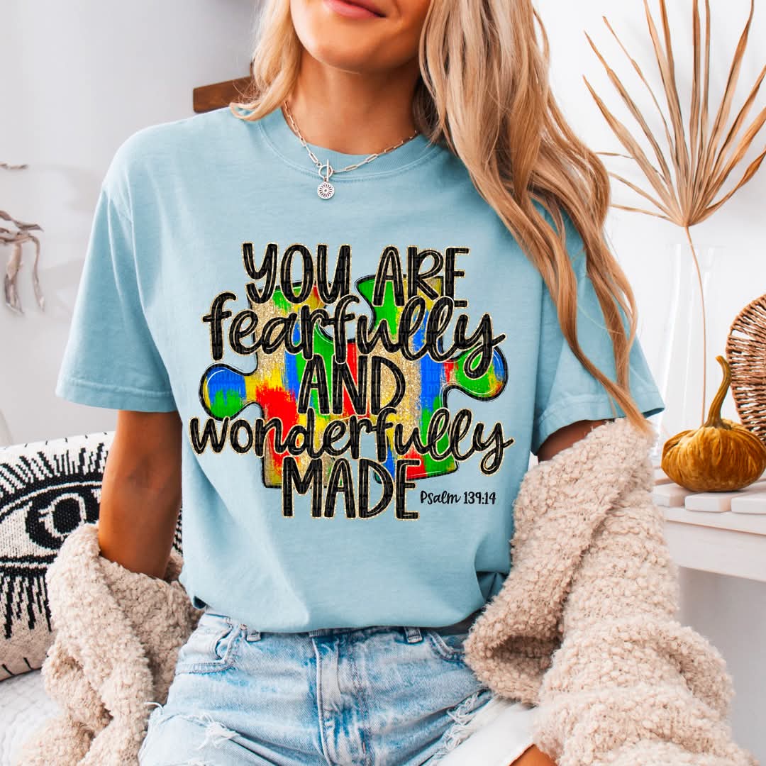 Wonderfully Made Awareness Tee