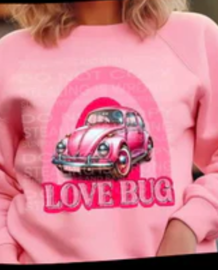 Love Bug Tee or Crew
