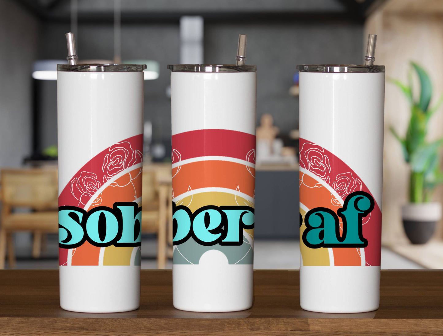 Clean or Sober AF Tumbler