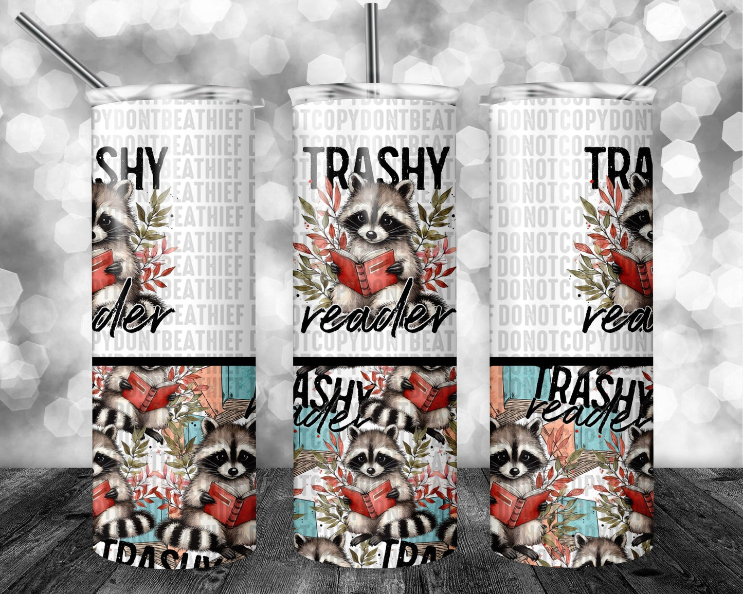Trashy Reader Tumbler