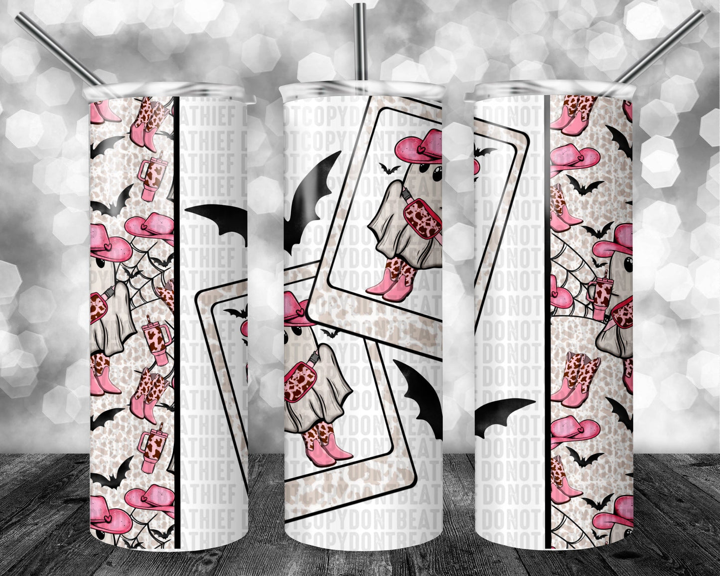Western Boujee Ghostie Tumbler