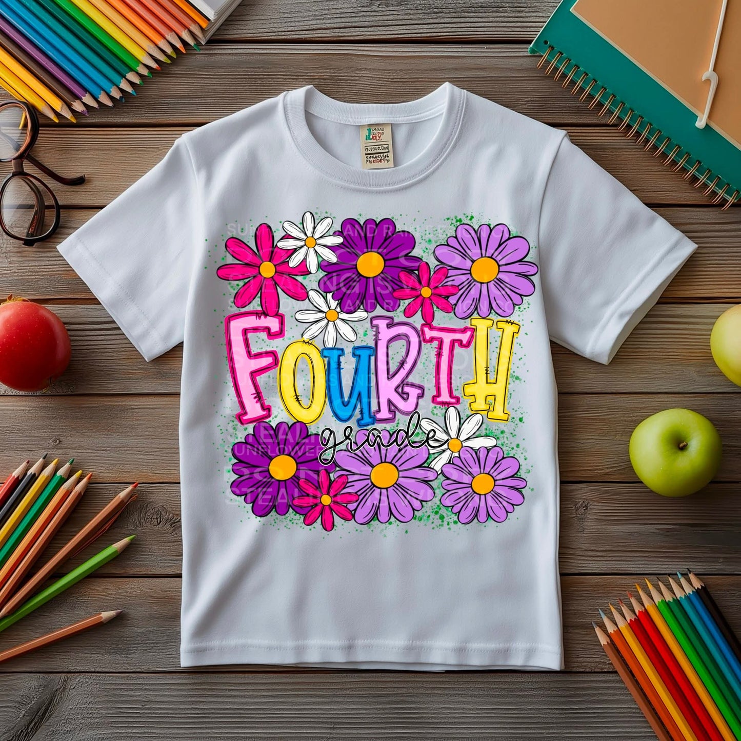 BTS Grade Floral Tee