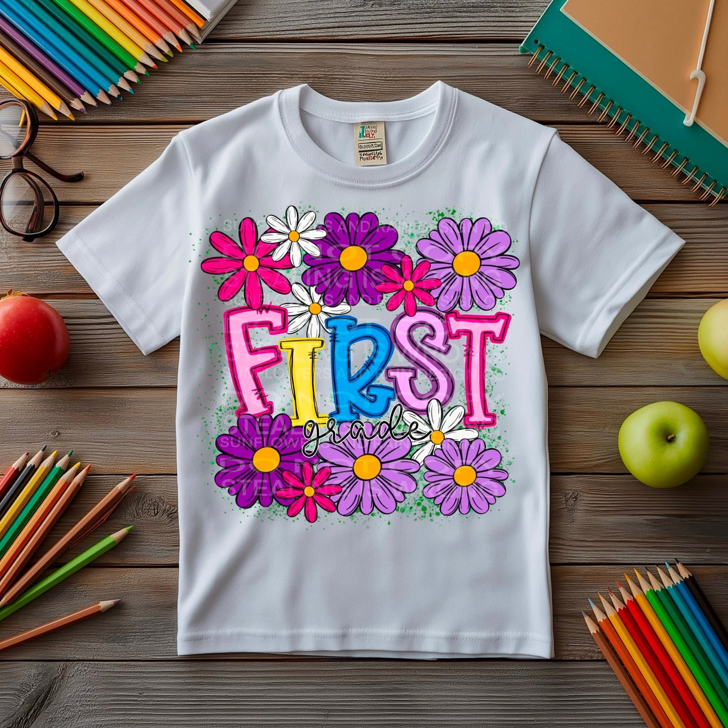 BTS Grade Floral Tee
