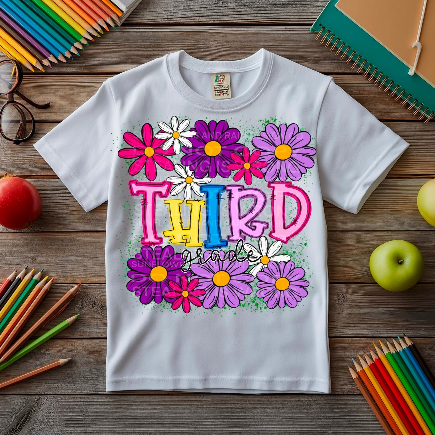 BTS Grade Floral Tee