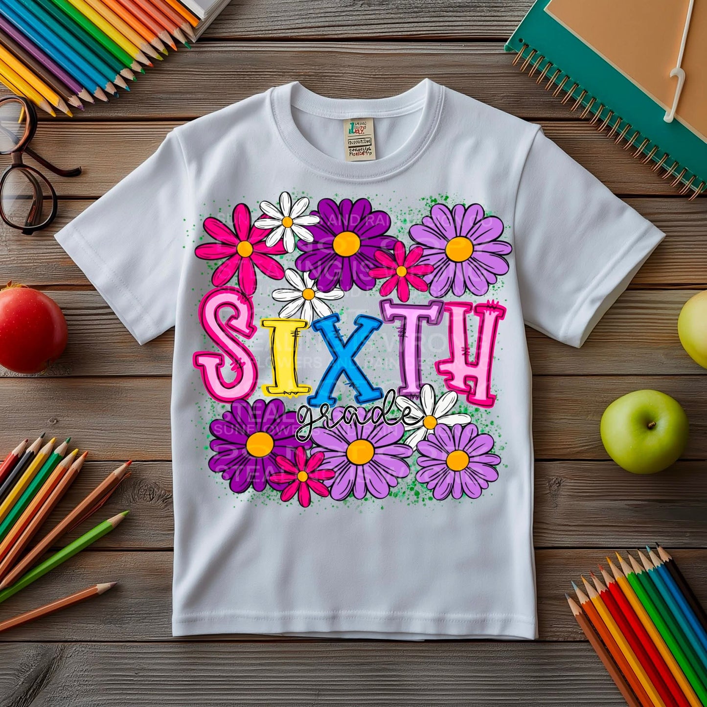 BTS Grade Floral Tee