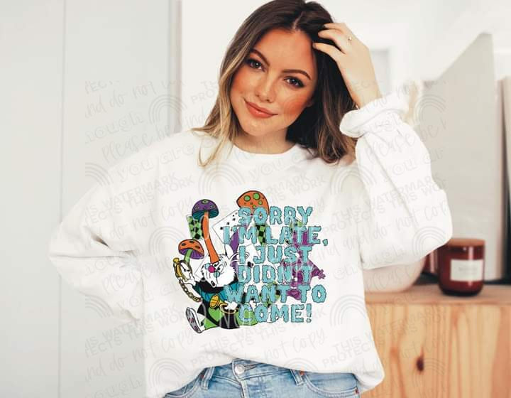 Didn't Want to Come! Tee or Crew