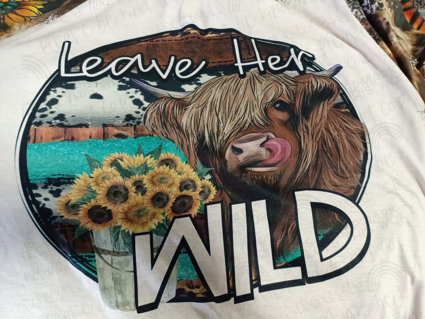 Leave Her Wild Tee
