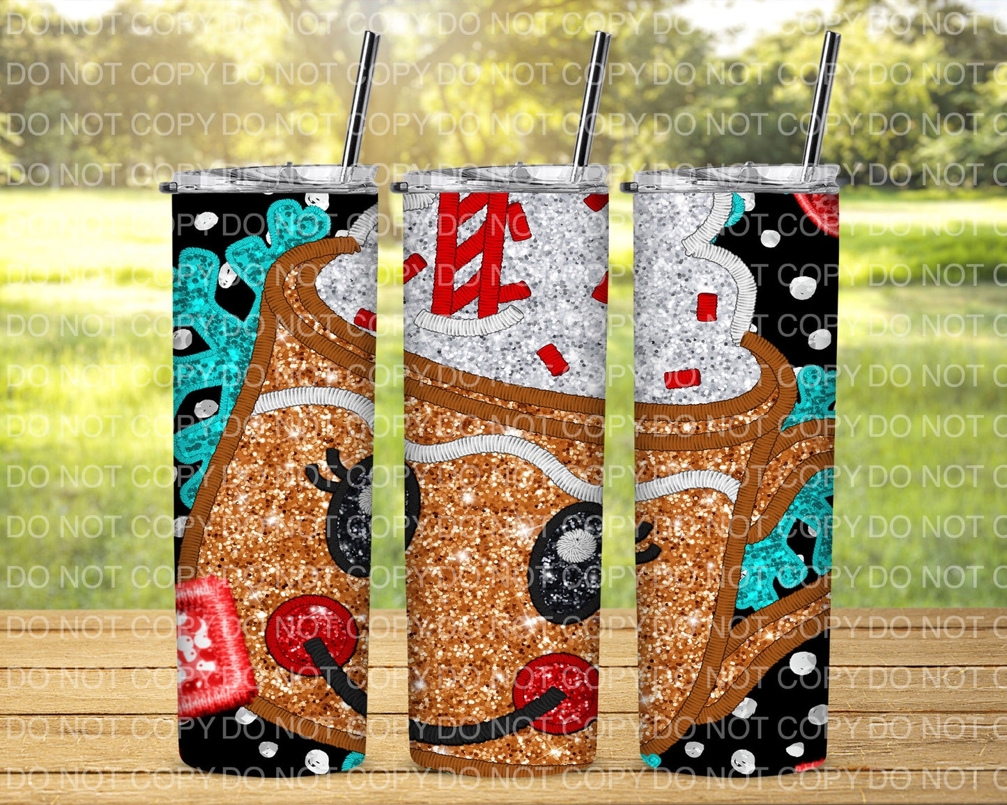 Glitter Hot Chocolate Season Tumbler