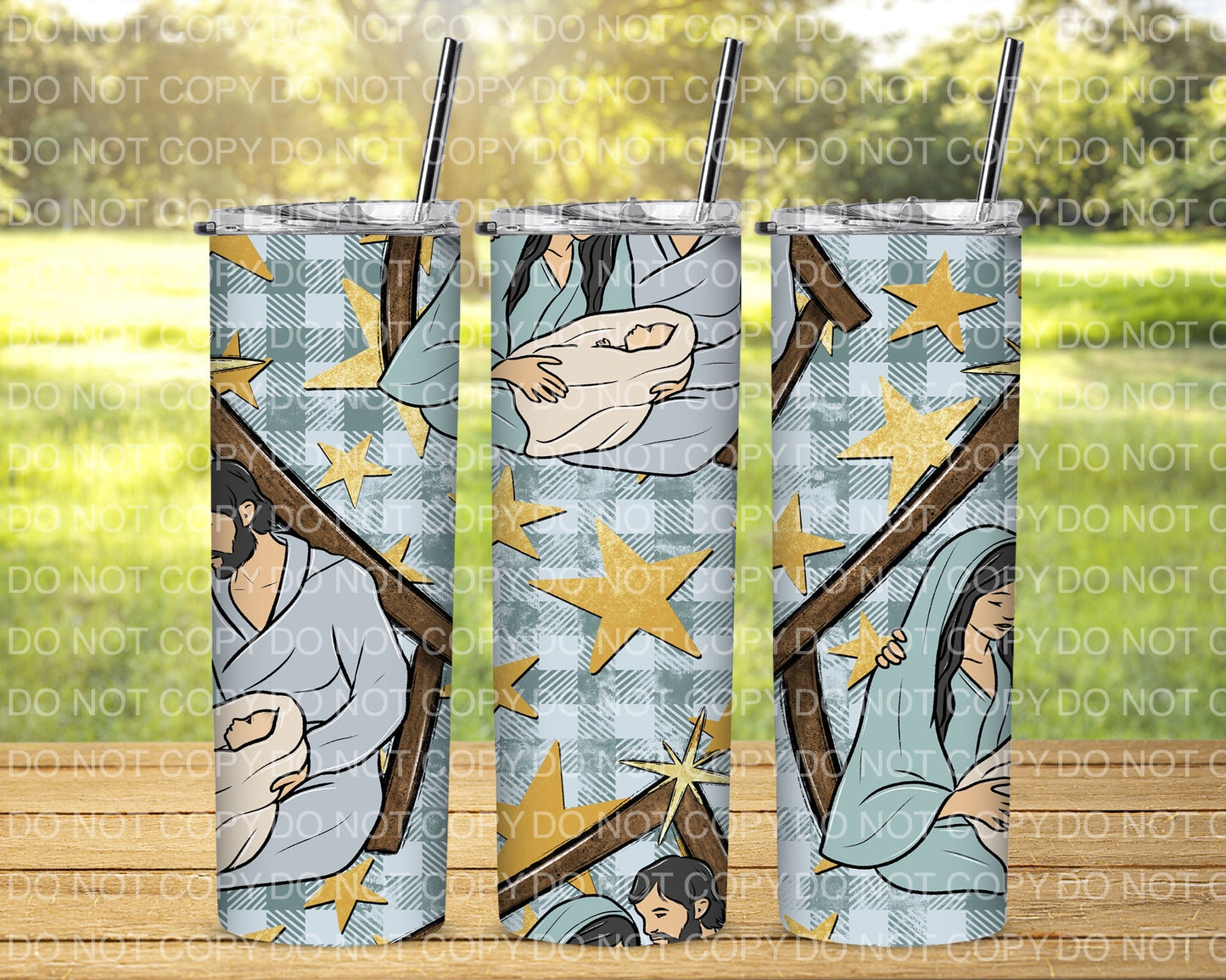 Nativity Scene Tumbler