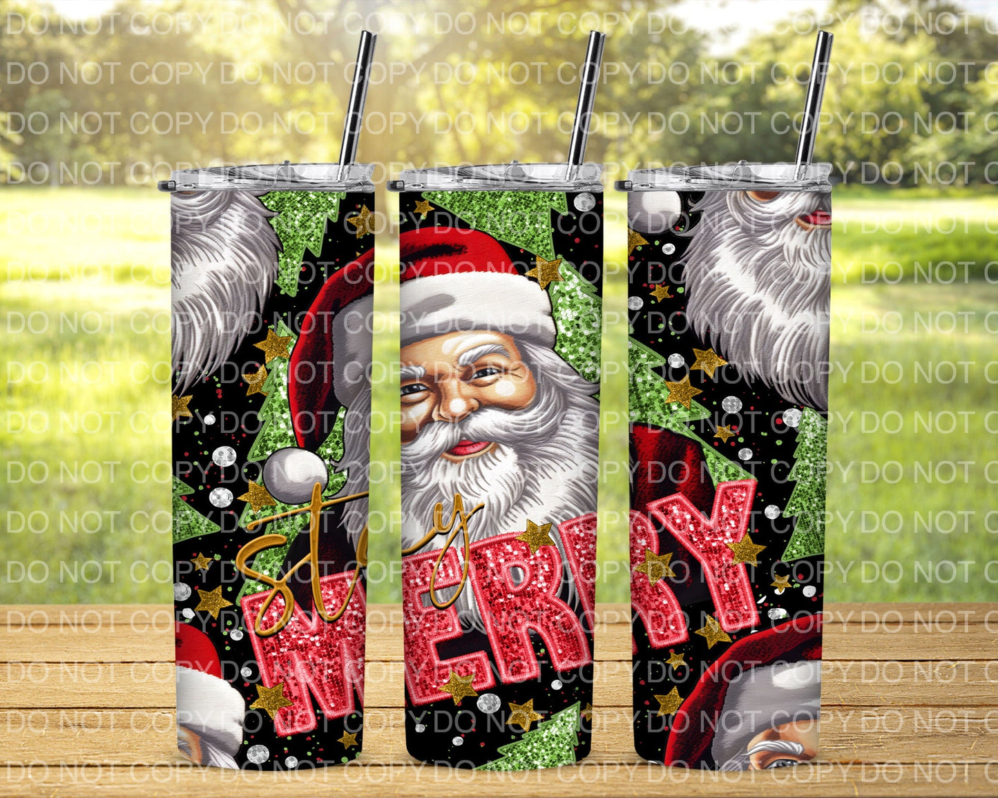 Merry Santa Tumbler
