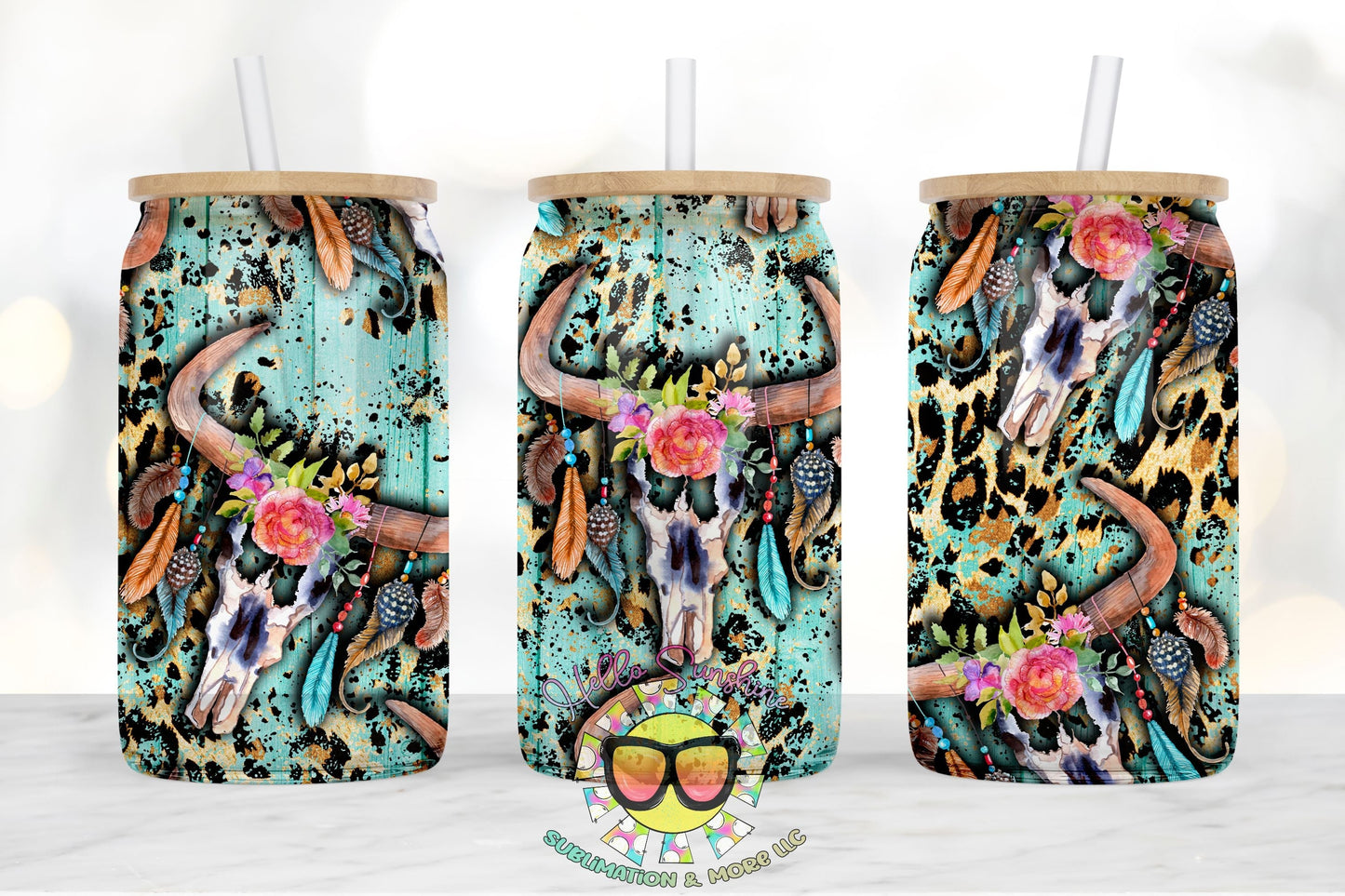 Cowskull Glass