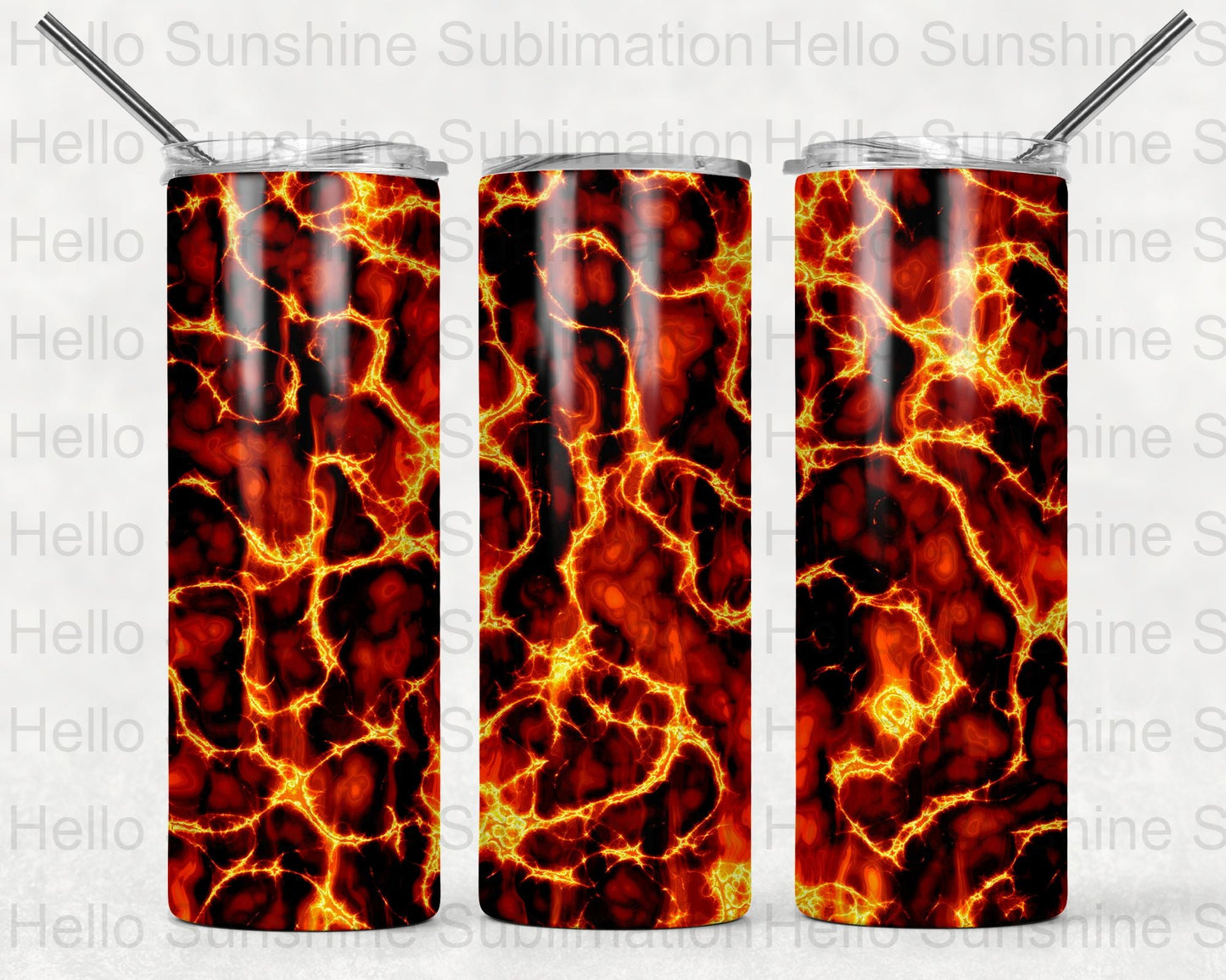 Fire Tumbler Print