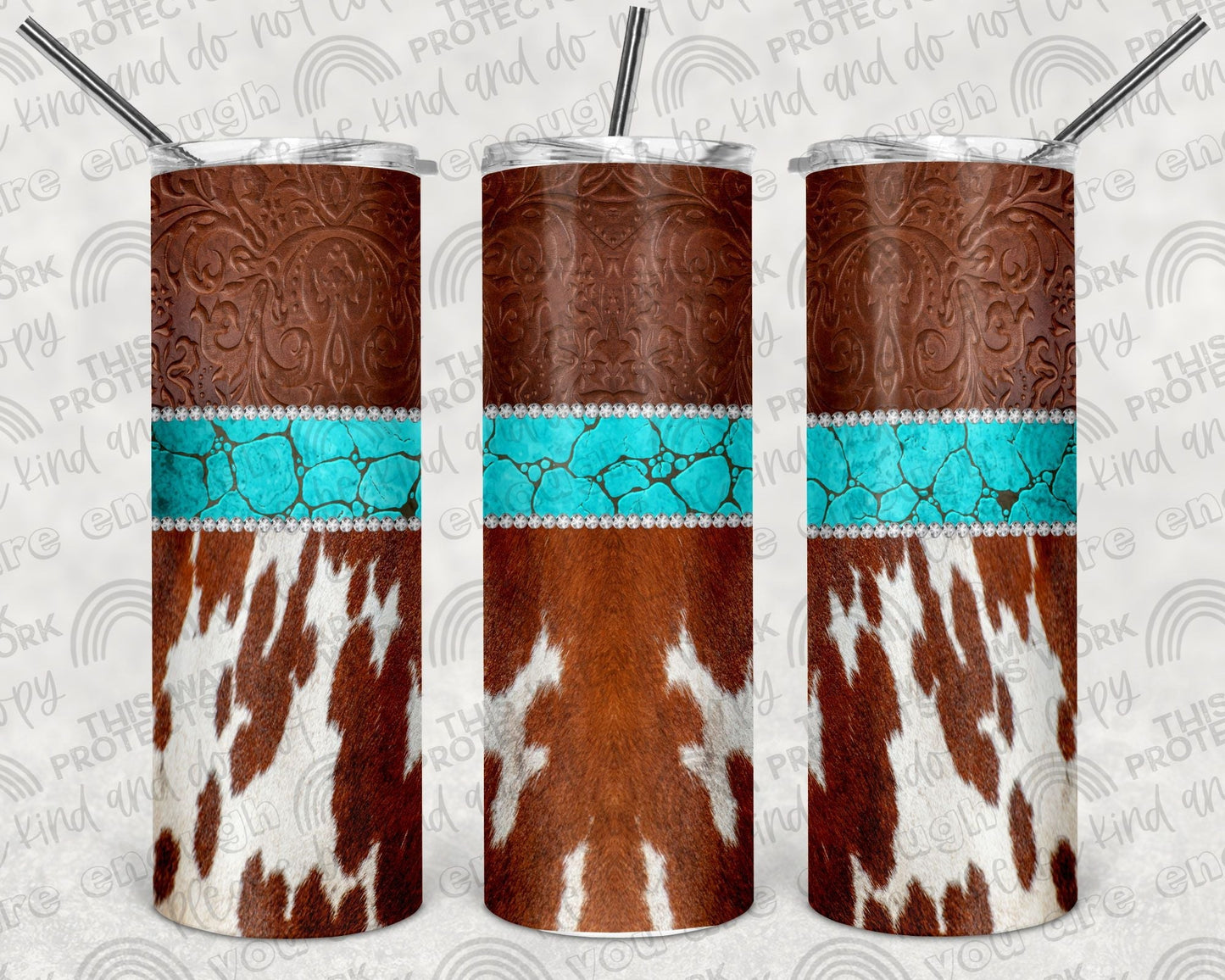 Cowhide Leather Tumbler