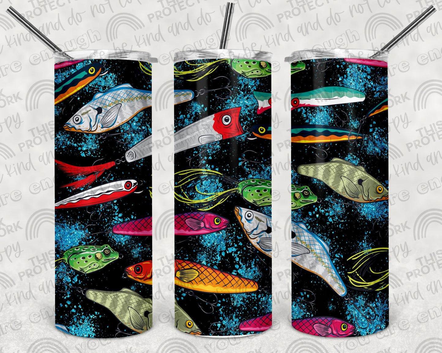 Fishing Lures Tumbler