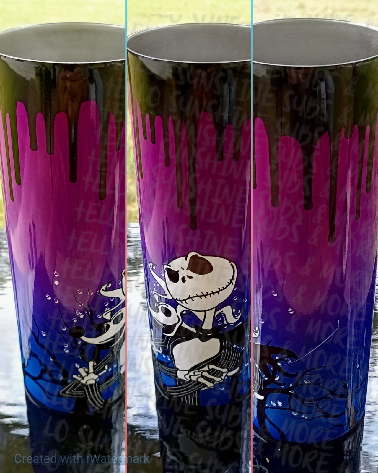 Jack & Zero Tumbler Print