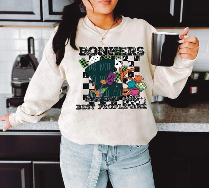 Bonkers! Tee or Crew