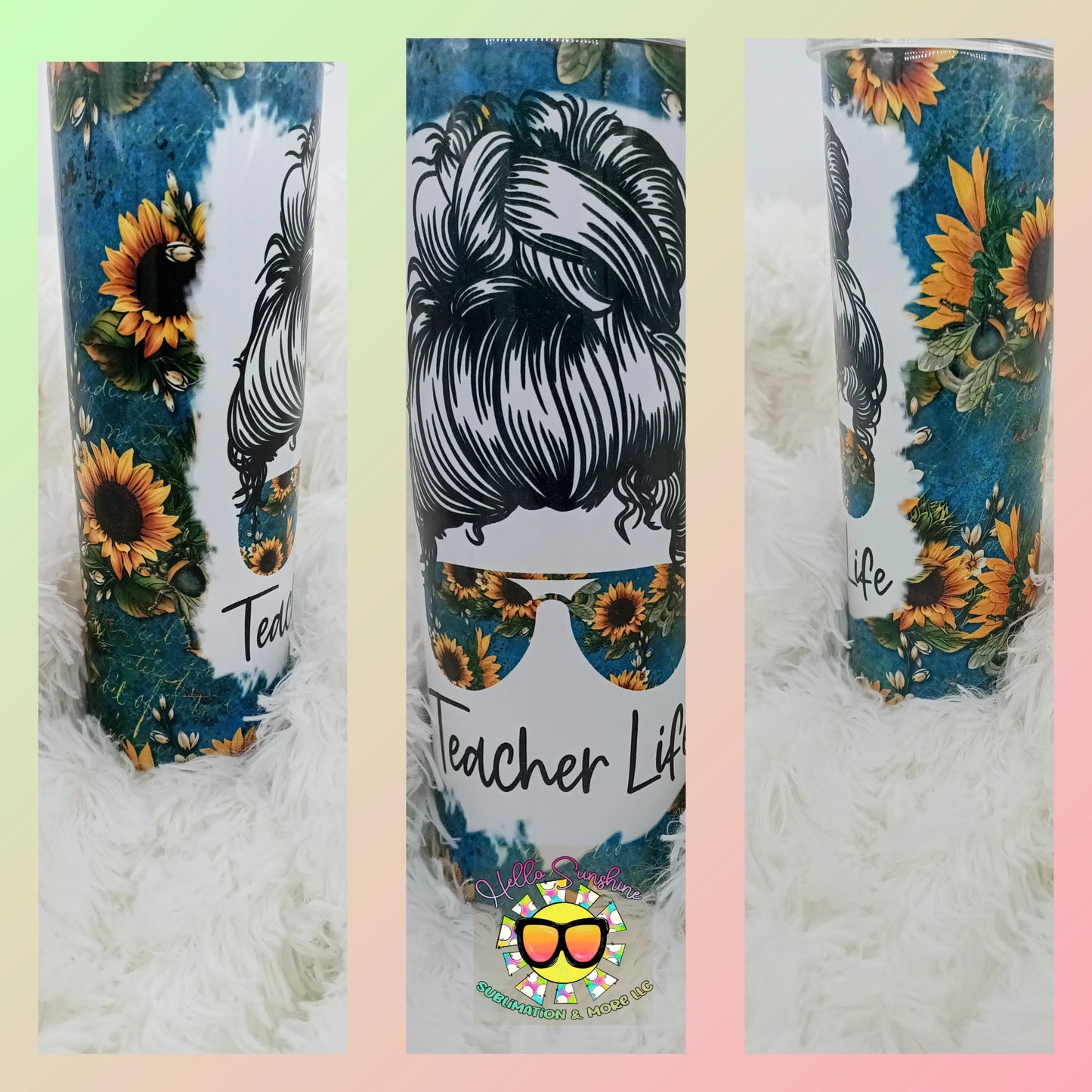 Teacher Life Tumbler Print