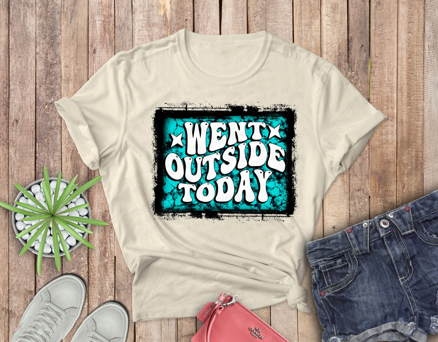 Went Outside Today Tee