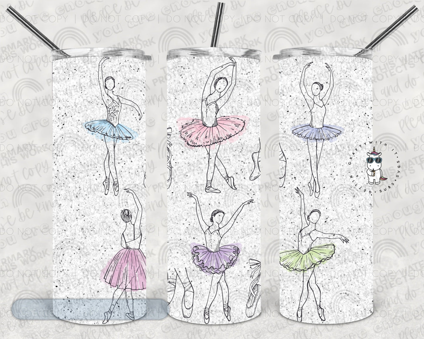 Ballet Dancer Tumbler