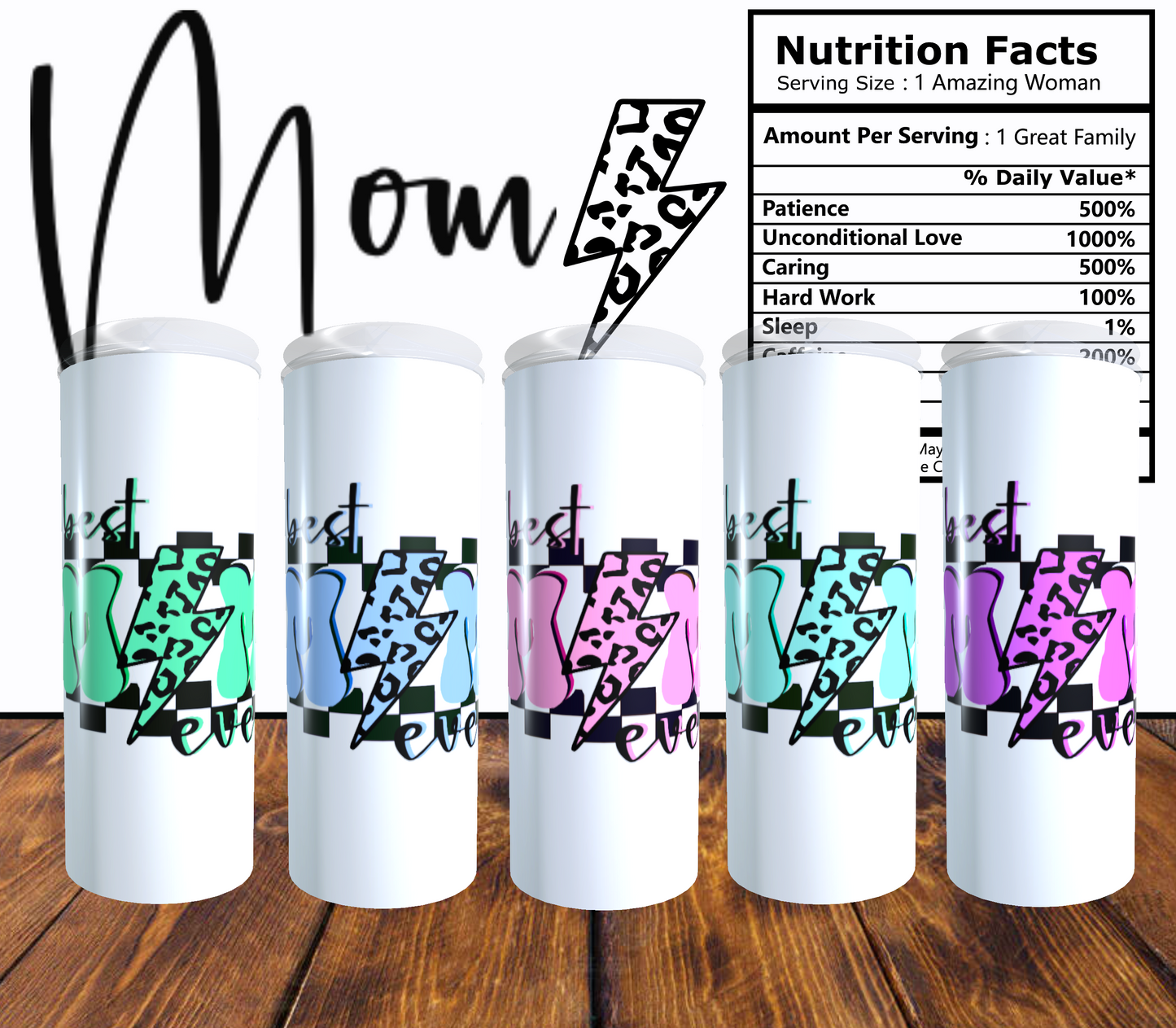 Best Mom Ever-various Colors Tumbler