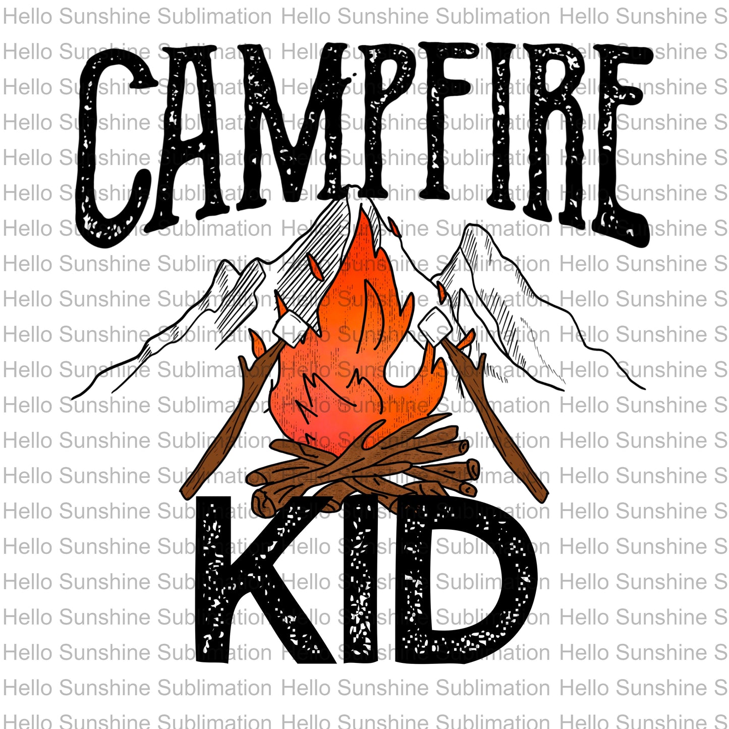 Campfire Family- Multiple Options