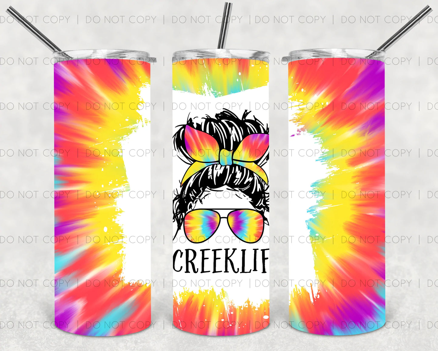 Creek Life Messy Tumbler Print
