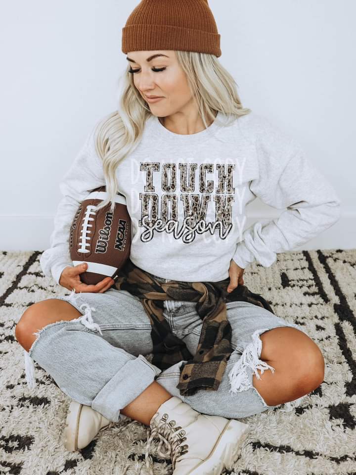 Touchdown Season Leopard Tee
