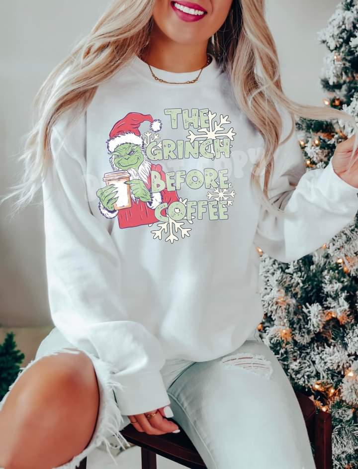 Green Before Coffee Tee