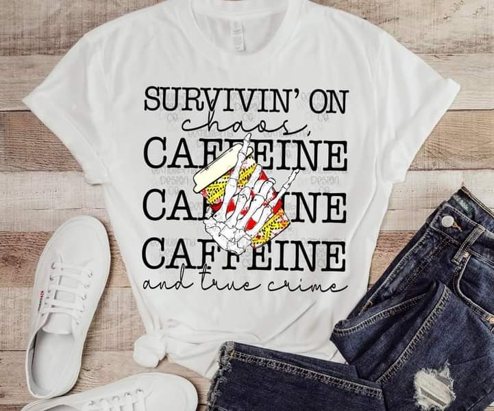 Survivin on Chaos Caffeine & True Crime Print