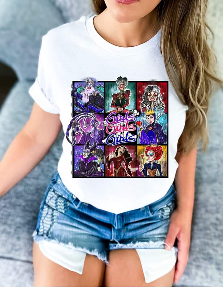 Girls Girls Girls Tee