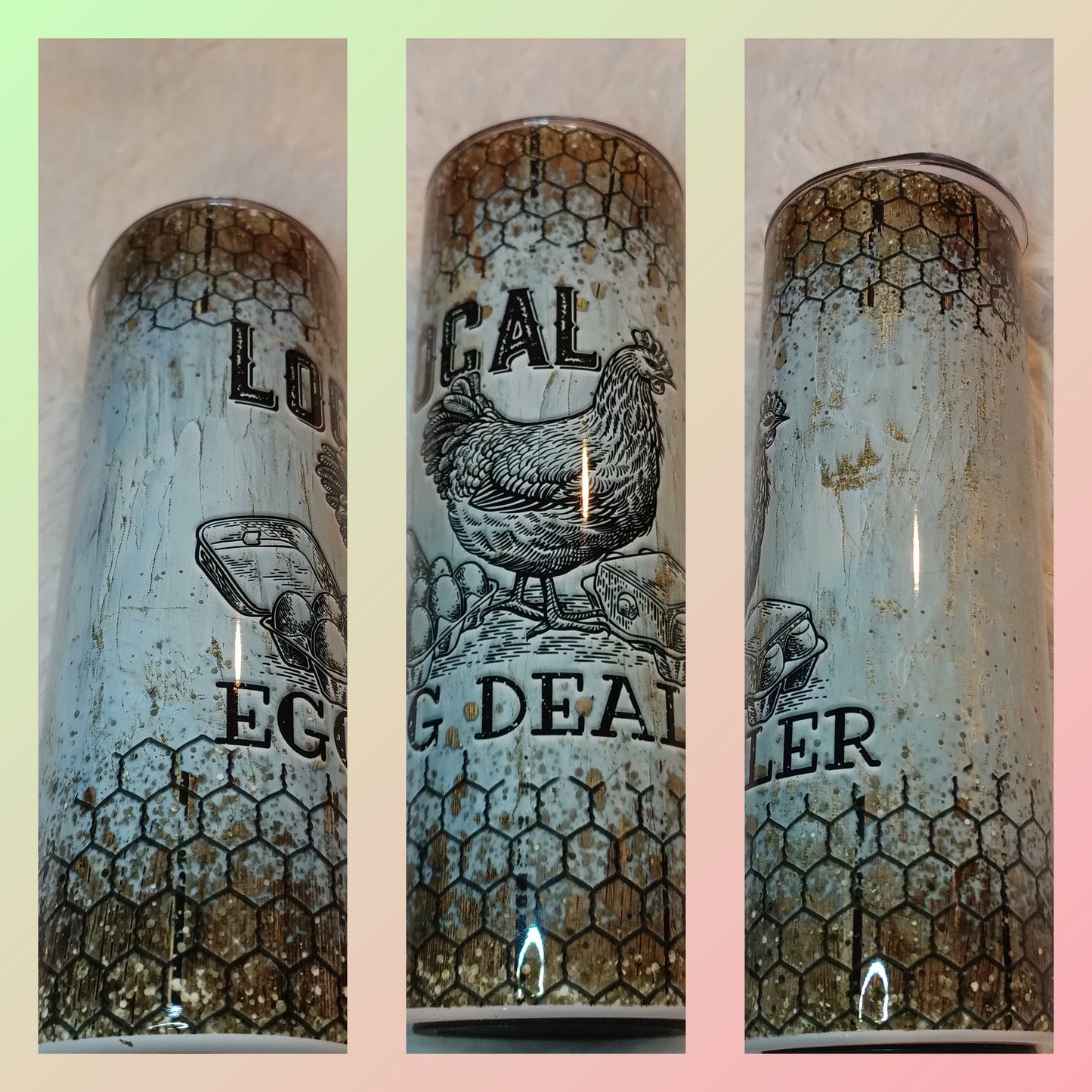 Local Egg Dealer Tumbler Print