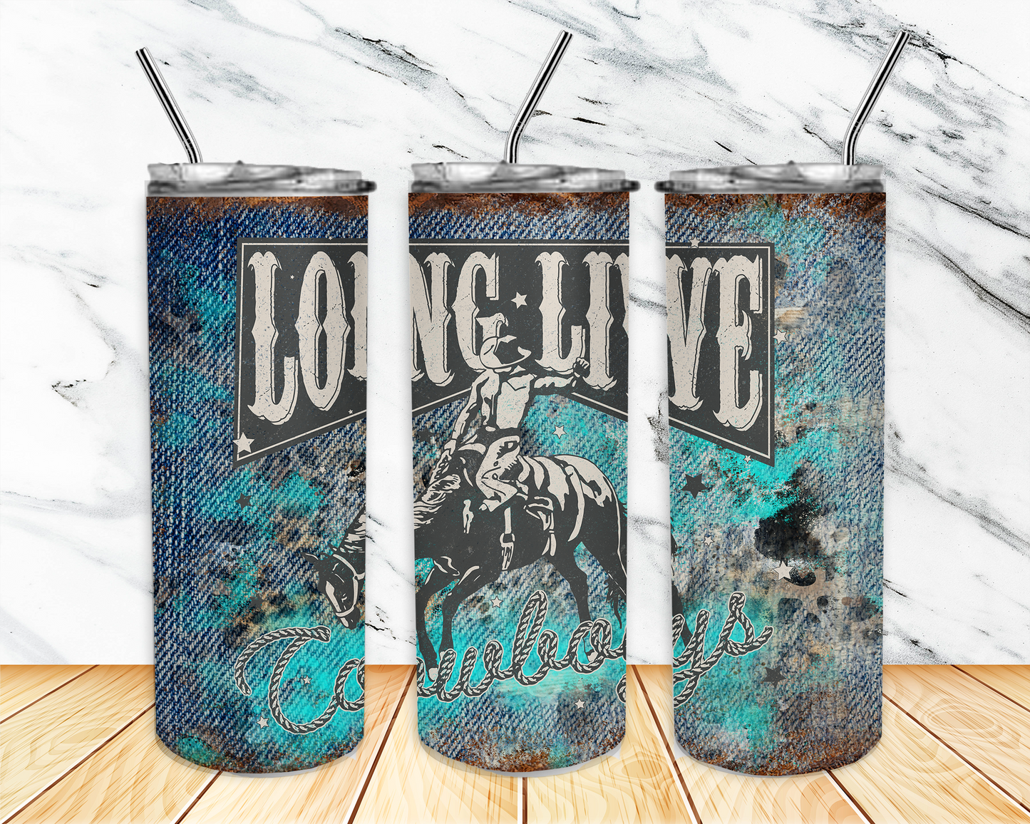 Long Live Cowboys Tumbler