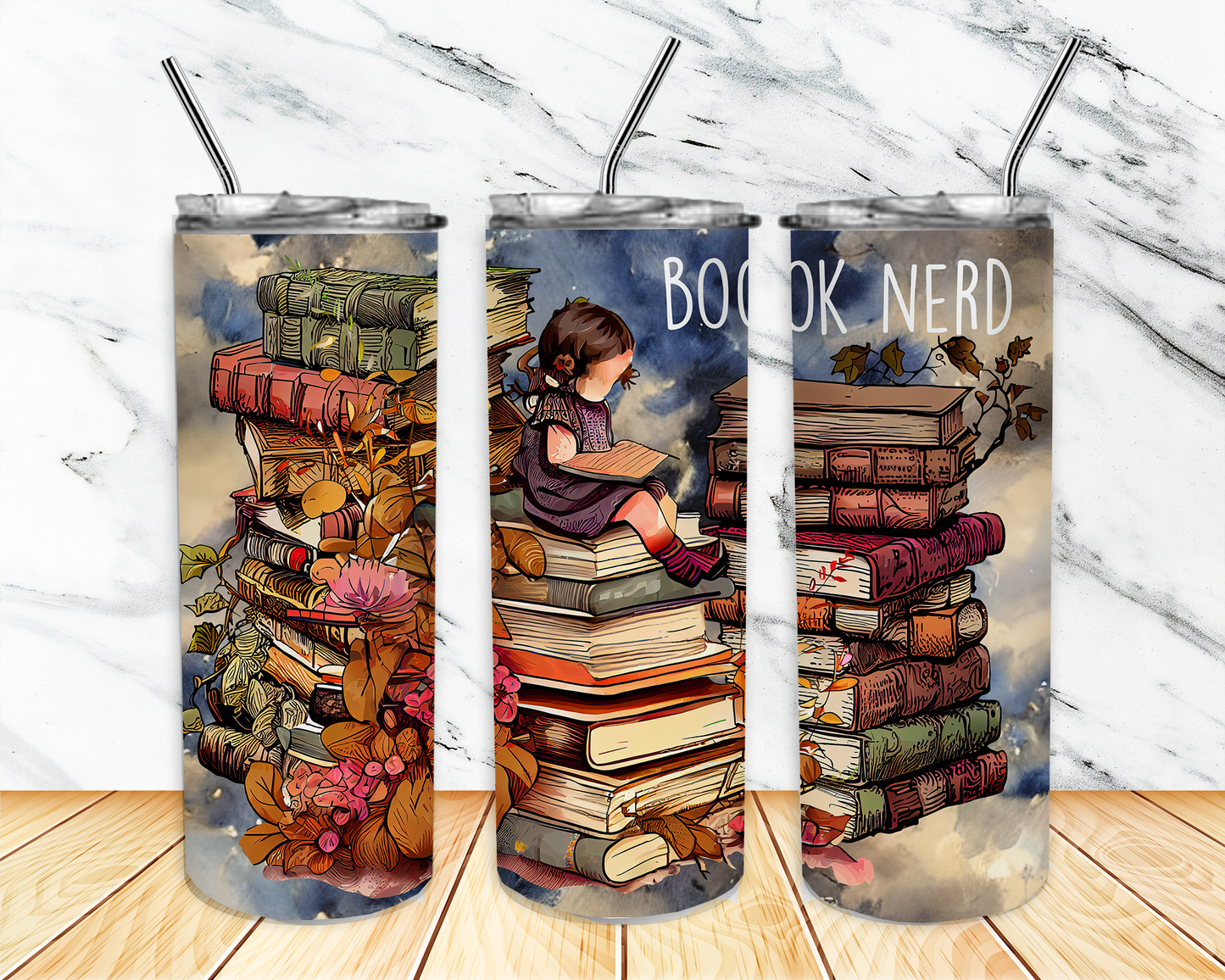 Book Nerd Tumbler