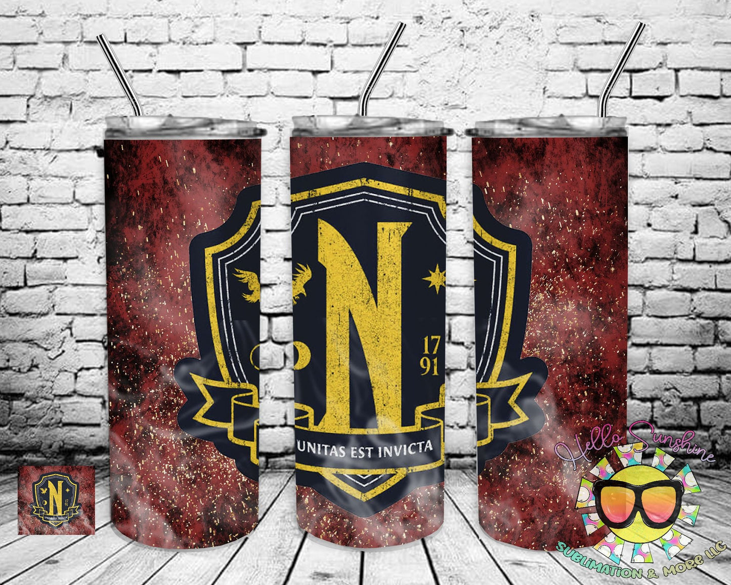 Invicto Tumbler Print