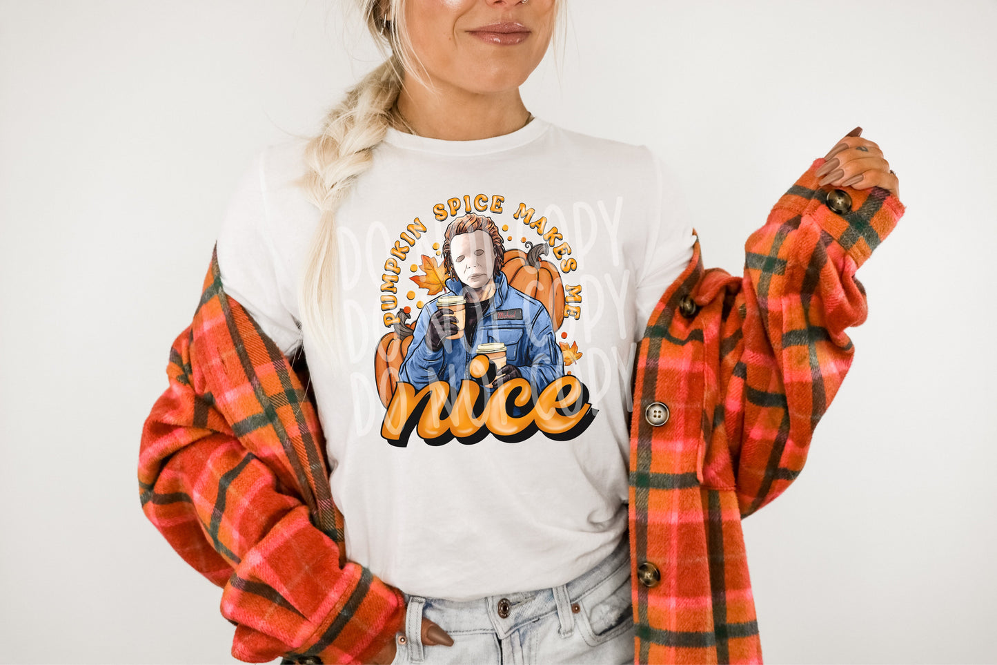 Pumpkin Spice Makes Me Nice Tee